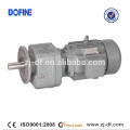 R57 helical inline gear reducer vertical gearbox made in China